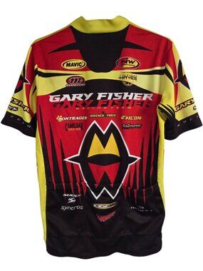 Gary Fisher Sugoi Cycling Jersey Men’s Size L 3 Back Pockets 1/4 Zip